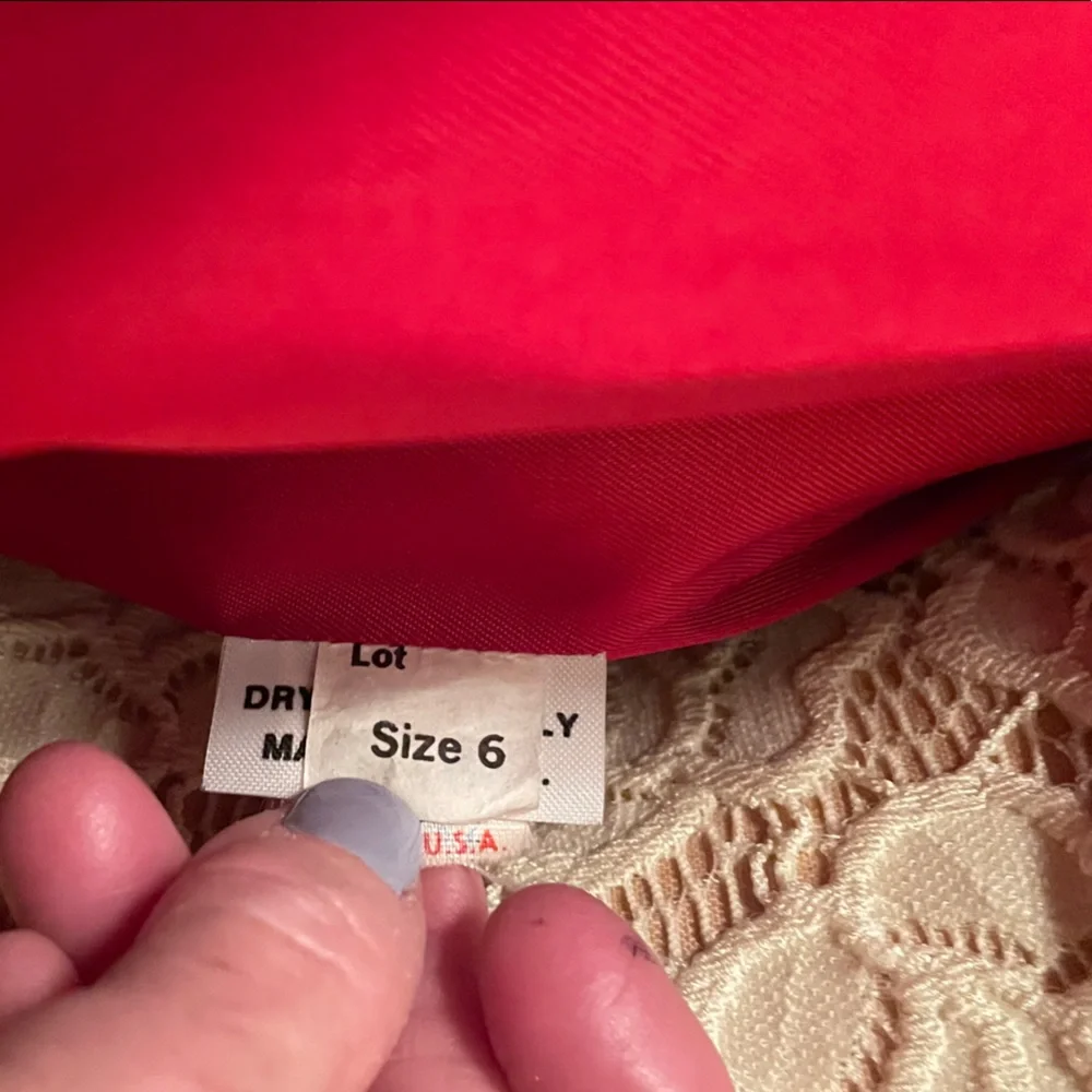 Dior Cherry Red and Black Trench Coat - Picture 6 of 9